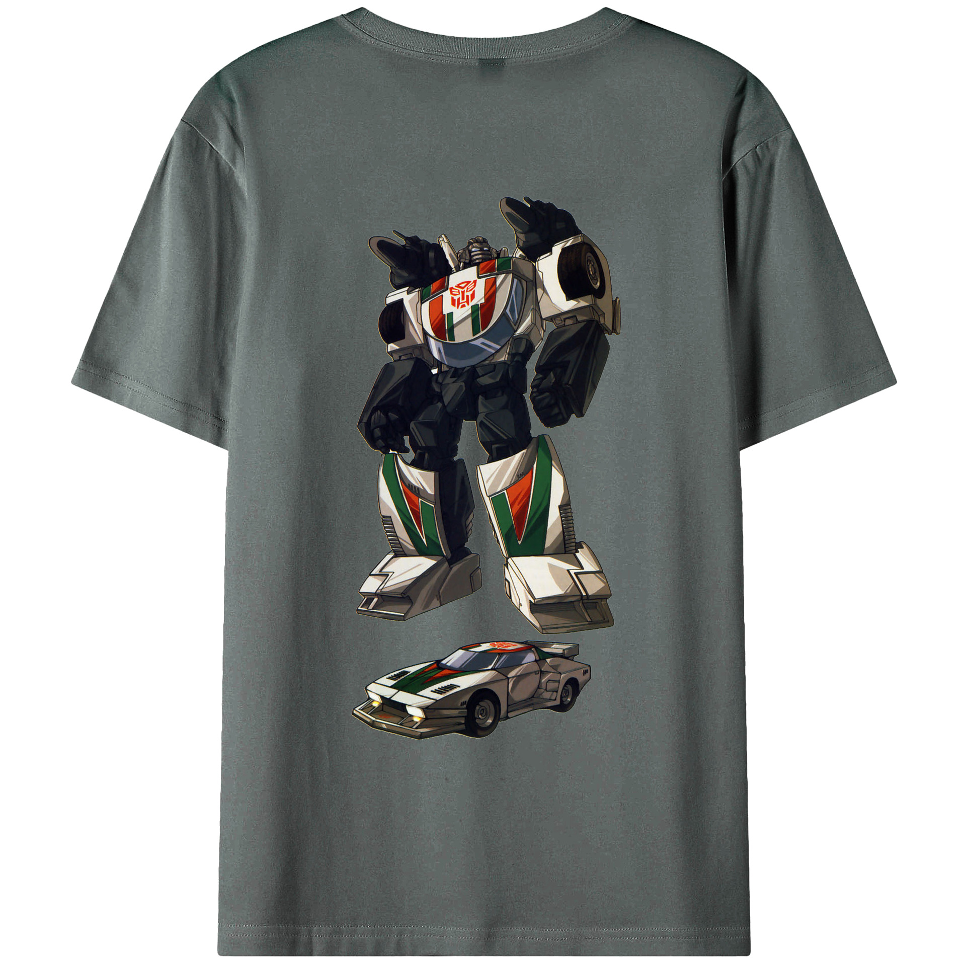 （画像用）  綿100％ メンズ半袖Tシャツ（バックプリント） 通気性